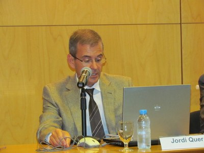 Benvinguda del degà de l'FME, Dr. Jordi Quer
