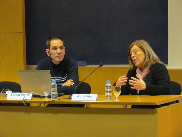 Núria Vila presenta el tercer ponent, Bernat Plans