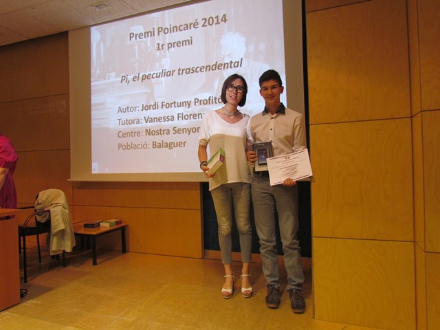 Primer Premi Poincaré 2014