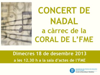 Cartell Concert Nadal 2013
