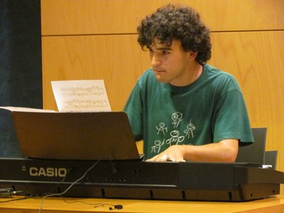 L'estudiant Eduard Vàzquez