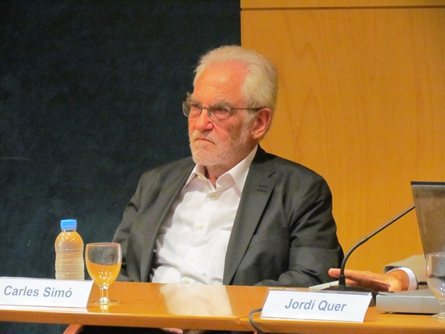 Carles Simó, catedràtic en Matemàtica Aplicada a la UB i premi Nacional de Recerca 2012