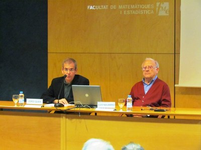 Presentacio de la Jornada a càrrec del degà de l'FME, Jordi Quer