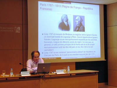 Professor Gerard Gómez, catedràtic del DMA i Anàlisi de la UB