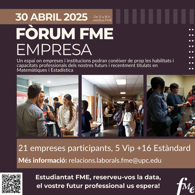 21 empreses i institucions de recerca al Fòrum FME-Empresa 2025