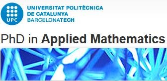 A partir del 12 de setembre s'obre la matrícula per als estudiants del Doctorat en Matemàtica Aplicada UPC via E-Secretaria