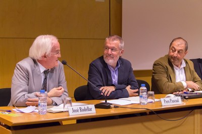 Reconeixement pel Premi Docència UPC al professor Pere Pascual: gravació i fotos de l'acte