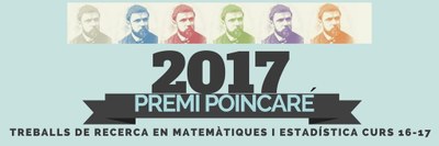 Aquest divendres 19 de maig, lliurament del 14è Premi Poincaré 2017 al millor treball de recerca de Batxillerat en matemàtiques