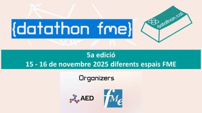 Arriba la 5a edició de la Datathon FME 2025