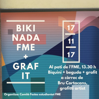 "Bikinada + grafit" a l'FME