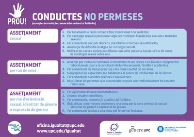 Campanya 25N UPC Dia internacional per l'eradicació de la violència contra les Dones