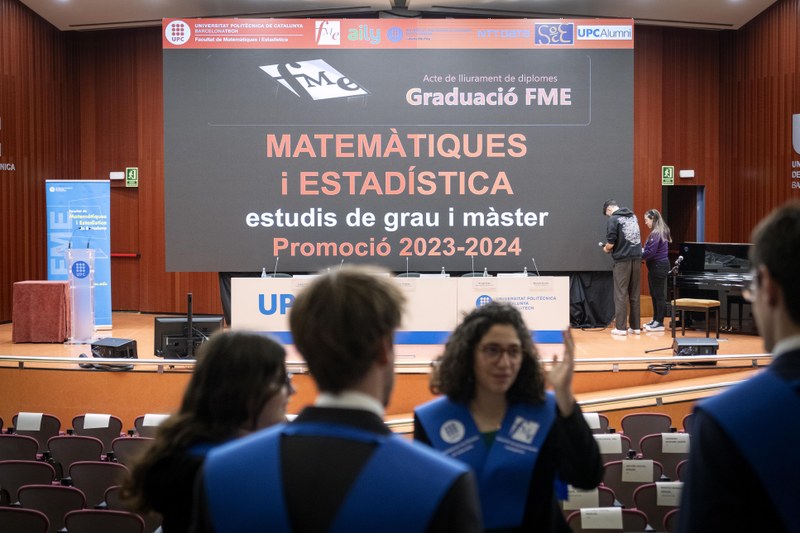 Cerimònia de graduació - finalització d'estudis de la promoció FME 2025