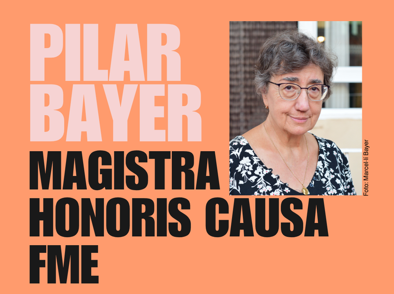 Cerimònia d'investidura de la Dra. Pilar Bayer Isant com a Magistra Honoris Causa per l'FME el 12/11/2025