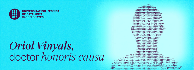 Cerimònia d'investidura del matemàtic i enginyer de telecomunicació Oriol Vinyals com a doctor honoris causa per la UPC