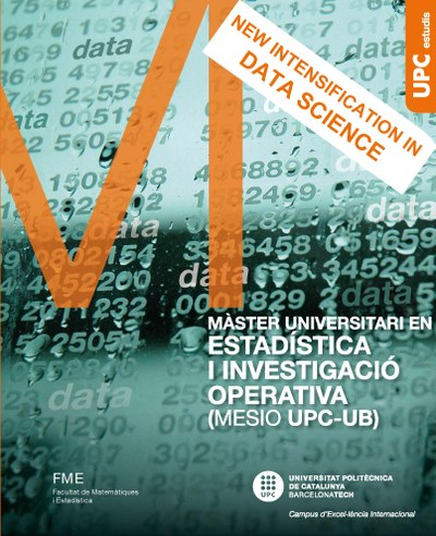 El MESIO UPC-UB obre una nova Intensificació en Data Science