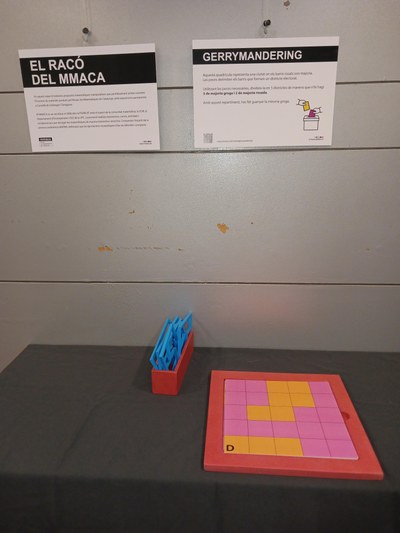 El MMACA torna al vestíbul de l’FME amb nous reptes matemàtics interactius