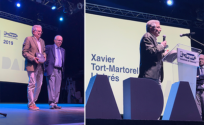 Xavier Tort-Martorell Llabrés, professor del Dept. Estadística i Investigació Operativa, “Premi Reconeixement Acadèmic” a la Diada dels Enginyers 2019