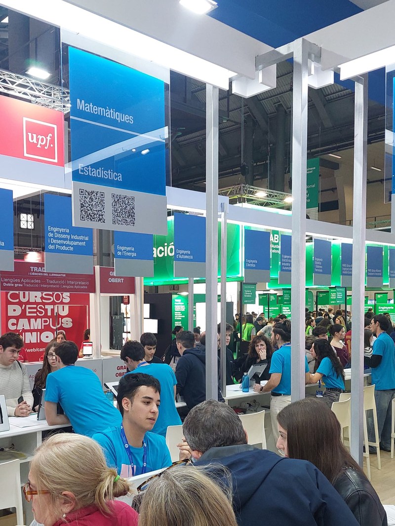 L'estudiant Nil Dávila va ser un dels informadors del GM en el Saló de l'any passat