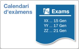 Exàmens finals a l'FME: del 30 de maig fins al 10 de juny