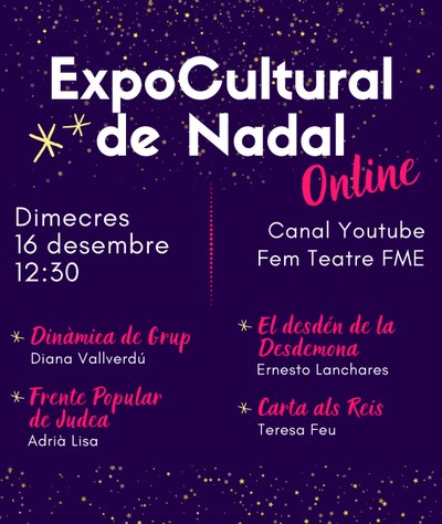 Expocultural de Nadal del grup FEM TEATRE FME