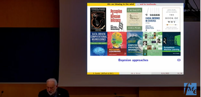 Gravació de la conferència de Sebastià Xambó ""Artificial intelligences and mathematics" al canal YouTube FME