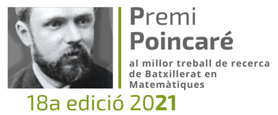 Ja ens estan arribant inscripcions i treballs per al Premi Poincaré 2021 al millor TR en Matemàtiques però en volem més!