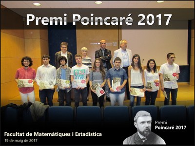 Ja tenim els treballs guanyadors del Premi Poincaré 2017