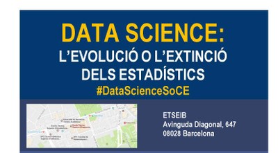 Jornada "Data science: l'evolució o l'extinció dels estadístics" organitzada per la Societat Catalana d'Estadística