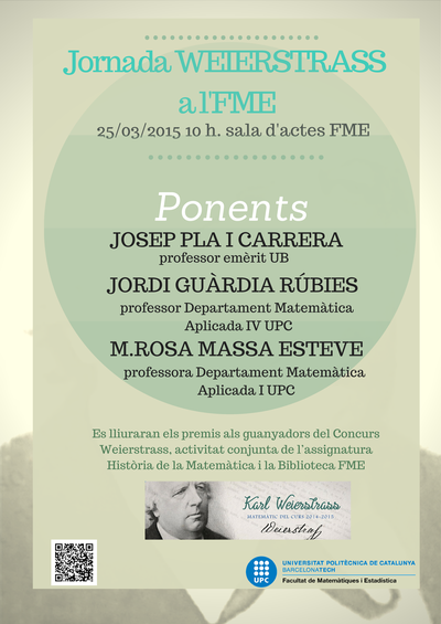 Jornada Weierstrass a l'FME