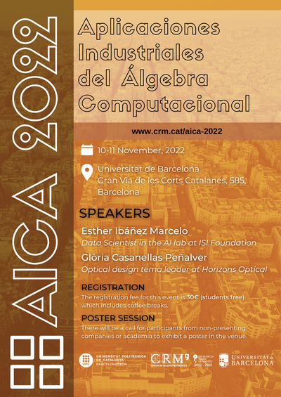 Jornades sobre Aplicacions Industrials d'Àlgebra Computacional -AICA a Barcelona