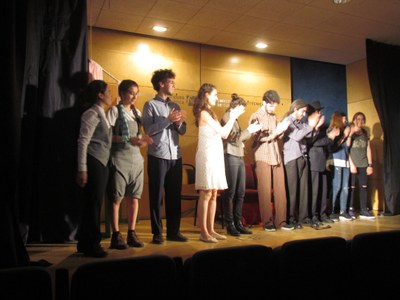 La companyia FEM TEATRE FME, guardonada en la 3a edició del Festival Nacional de Teatro Universitario