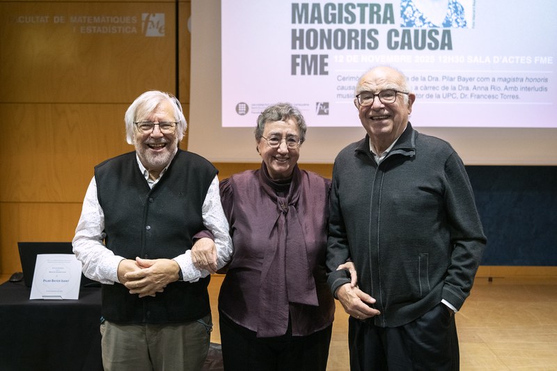 La Dra. Pilar Bayer ja és magistra honoris causa de l'FME