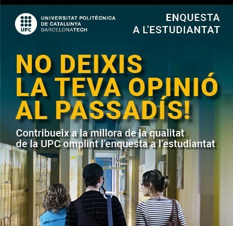La vostra opinió compta: Enquestes de docència del 2Q del curs 2024-2025