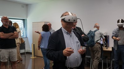 Inaugurada l'Aula Infinita de l'FME!