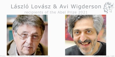 Lázló Lovász and Avi Wigderson guanyen l'Abel Prize 2021
