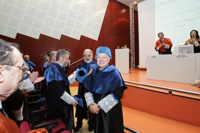 Obituari del matemàtic britànic Sir Michael Atiyah, Doctor Honoris Causa de la UPC