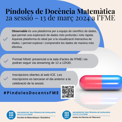 Píndoles de Docència Matemàtica - FME 2024 - 2a Dosi