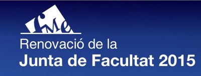 Proclamació definitiva dels resultats de les eleccions per a la renovació de la Junta de Facultat- FME 2015