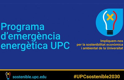 A punt de solfa per desplegar el Programa UPC d’emergència energètica