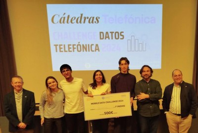 Tres estudiants del grau en Estadística UB-UPC guanyen el tercer premi en la competició Mobility Challenge 2024