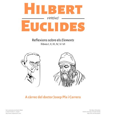 Xerrada "Hilbert versus Euclides", a càrrec de Josep Pla i Carrera